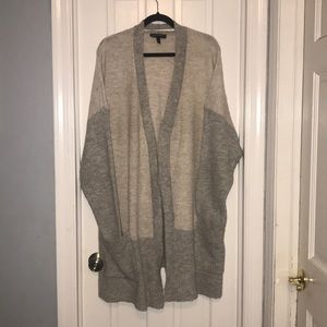 Lane Bryant 3/4 length cardigan sweater/jacket